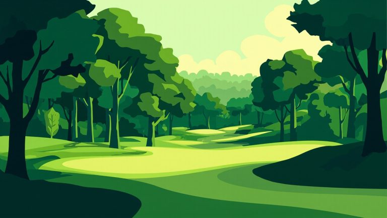 golf de saint germain: greens rapides près de paris