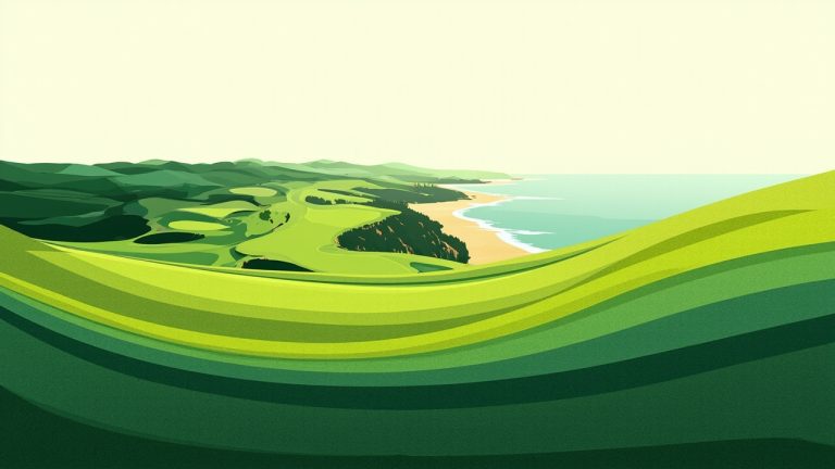 golf des sables d’olonne: parcours côtier 18 trous