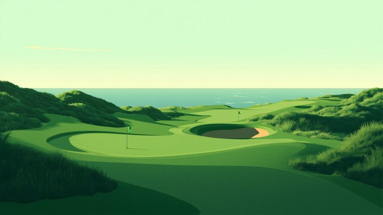 golf de granville : le vrai links 18 trous en normandie