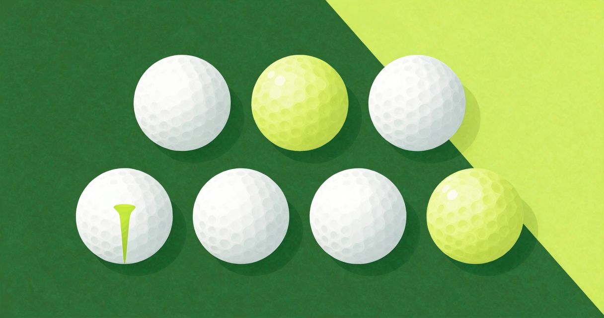 balle de golf: choisissez la meilleure pour votre swing