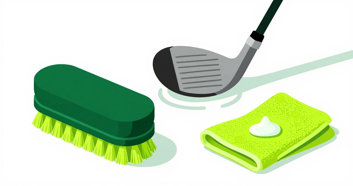 nettoyez vos clubs de golf: spin constant et rainures propres