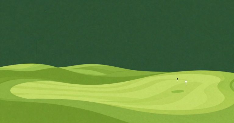 golf de brest iroise : tracé breton et greens en plateau